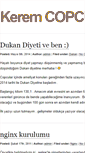 Mobile Screenshot of keremcopcu.com